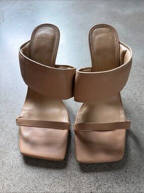 Nude Marc Fisher Sandals